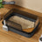 Semi-Enclosed Cat Litter Box for Large Cats, Anti-Splash Design