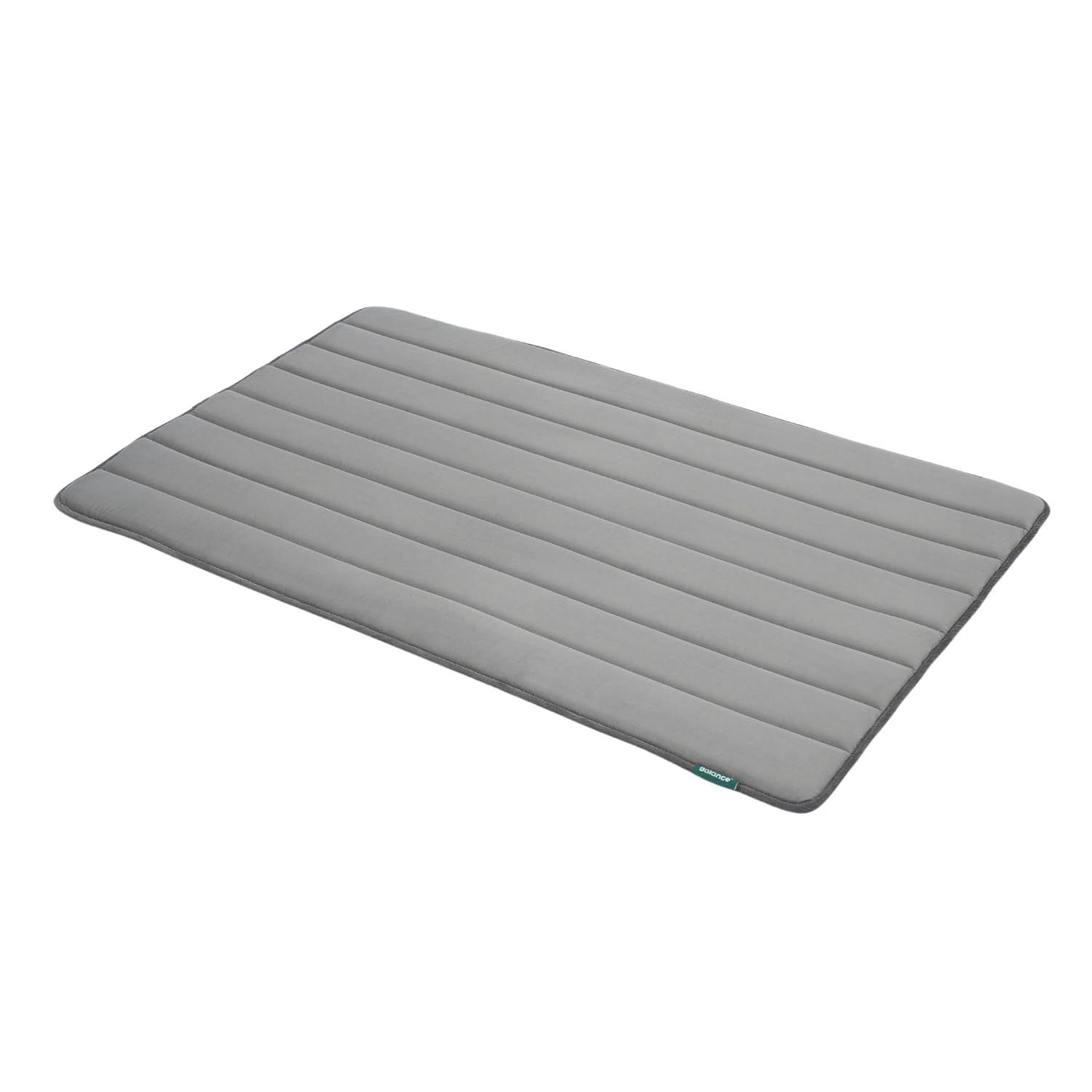 Washable dog crate mat in grey, detail photo 5