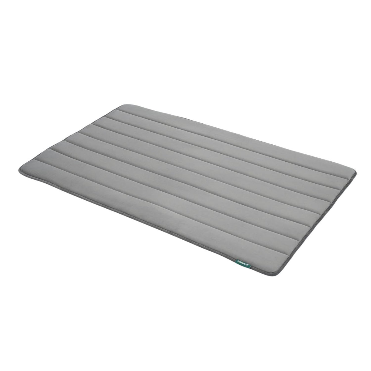 Washable dog crate mat in grey, detail photo 5