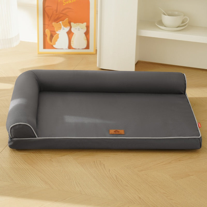 Four-Season Dog Kennel Bed with Waterproof Removable Base