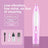 Cordless Dog Paw Trimmer with LED Light and Rounded Safety Blades