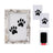 5 Inch Paw Print Frame Kit with Non-Toxic Ink Pad for Dogs and Cats