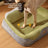 Raised pet bed with built-in neck pillow, photo 4 of 14