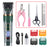 Pet Hair Clipper Grooming Kit with Steel Comb and Scissors