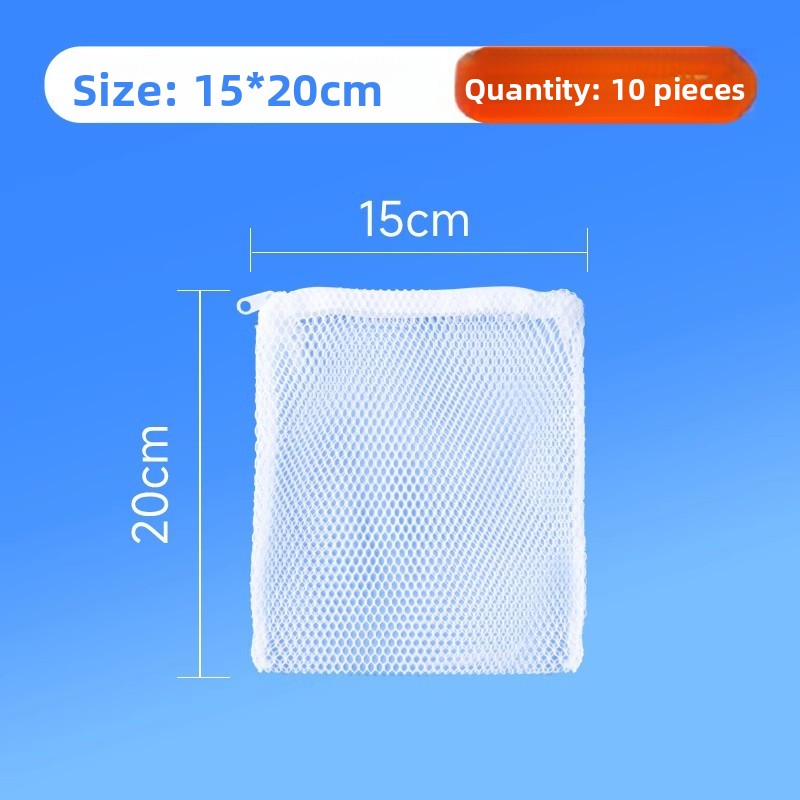 Aquarium filter media mesh bags with zip, photo 7 of 9