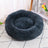 Round long plush pet nest for cats and dogs, view 11