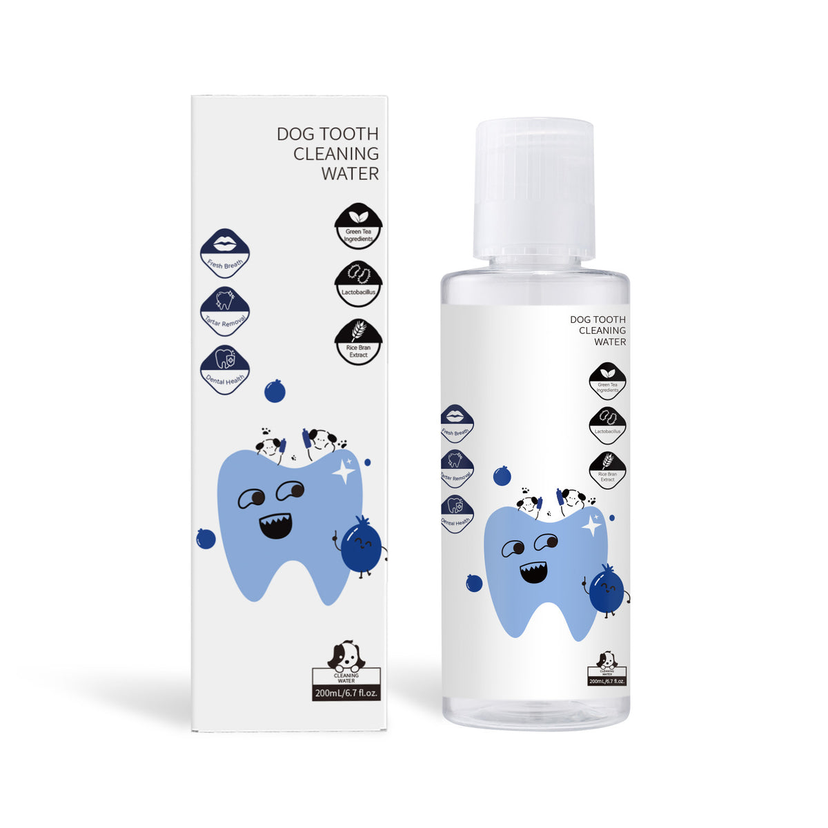 Pet Oral Rinse Water Additive for Cats and Dogs, Fresh Breath