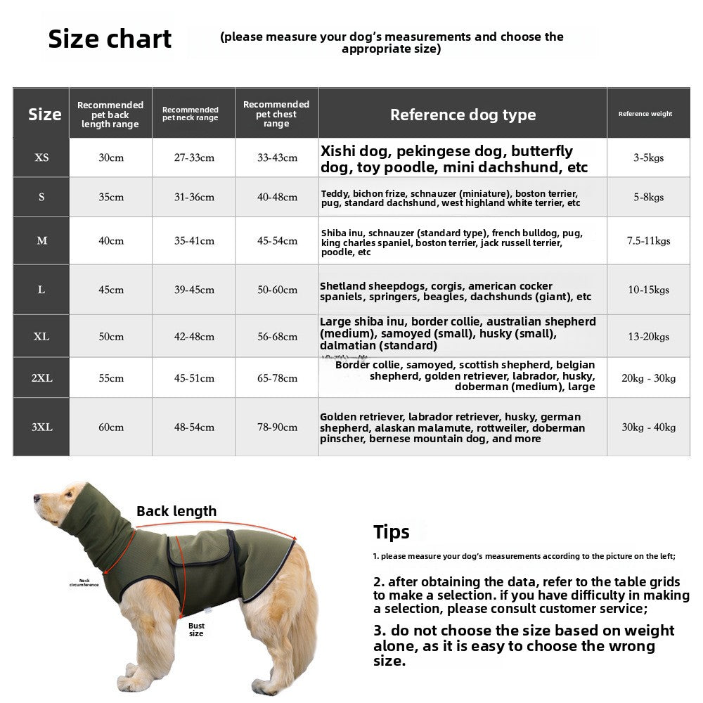Hooded dog comfort wrap vest, available in 2 colours, image 4