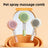 Mist Spray Needle Comb for Cats and Dogs, Gentle Detangling