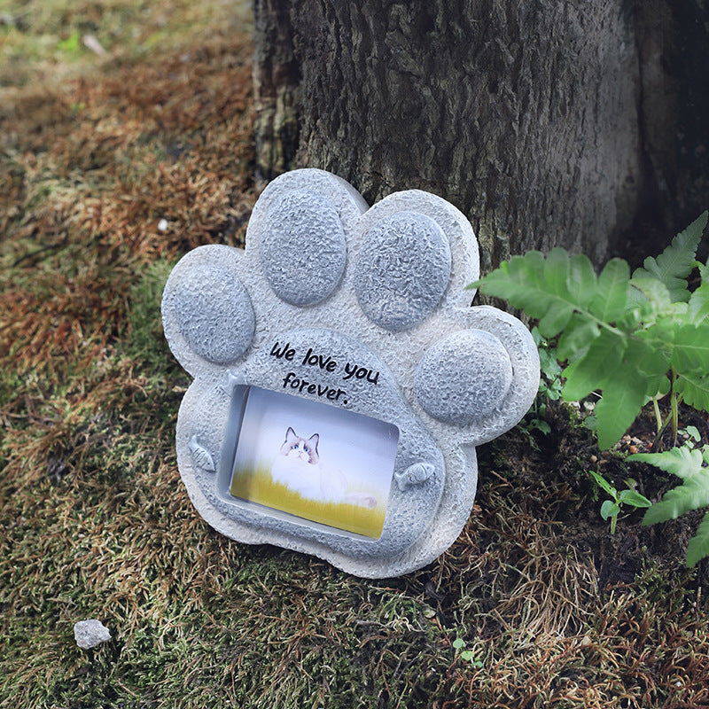 Pet Memorial Stone Resin Craft Ornament