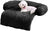 Plush square sofa pet bed with raised sides, photo 26 of 49