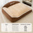 Plush Bolster Sofa Bed for Dogs and Cats, Washable Thermal Nest