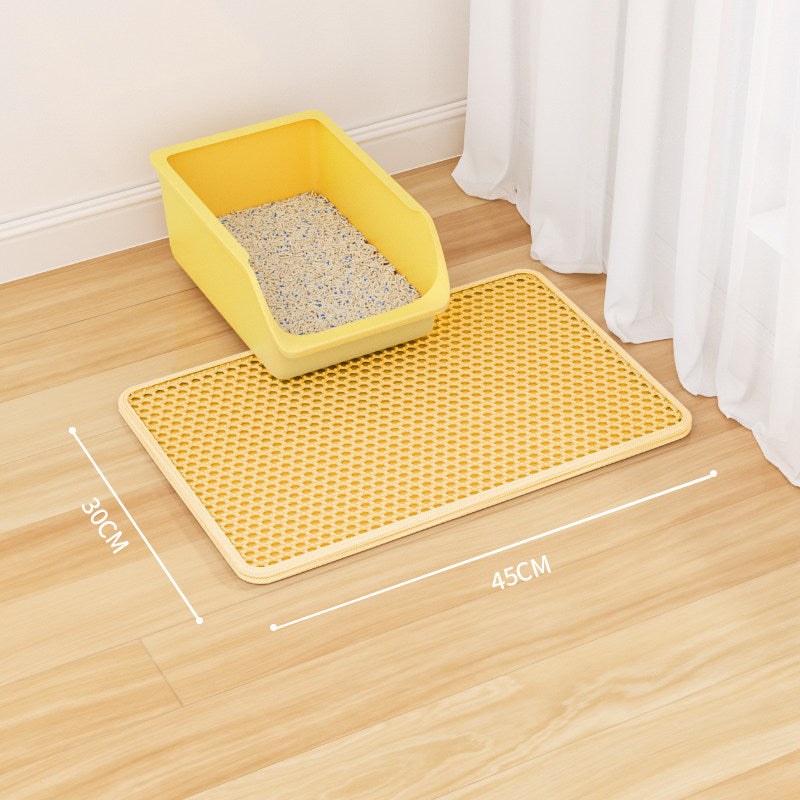 Anti-Slip Double Layer Cat Litter Control Mat