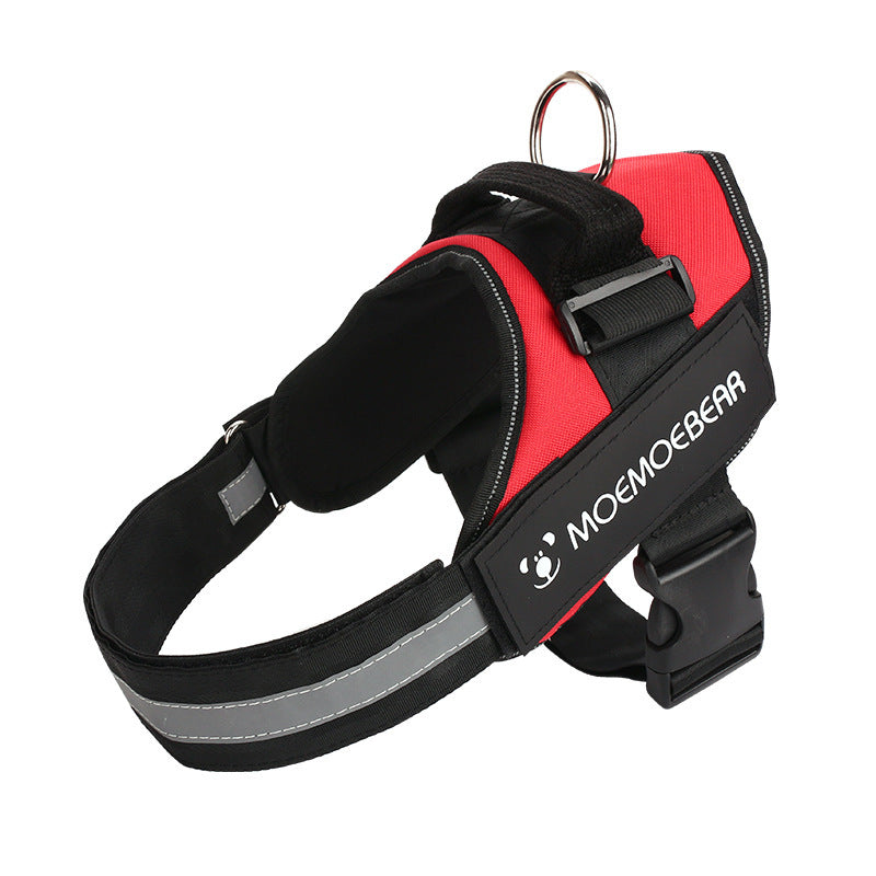 Reflective Oxford dog harness, available from Pet Royale UK