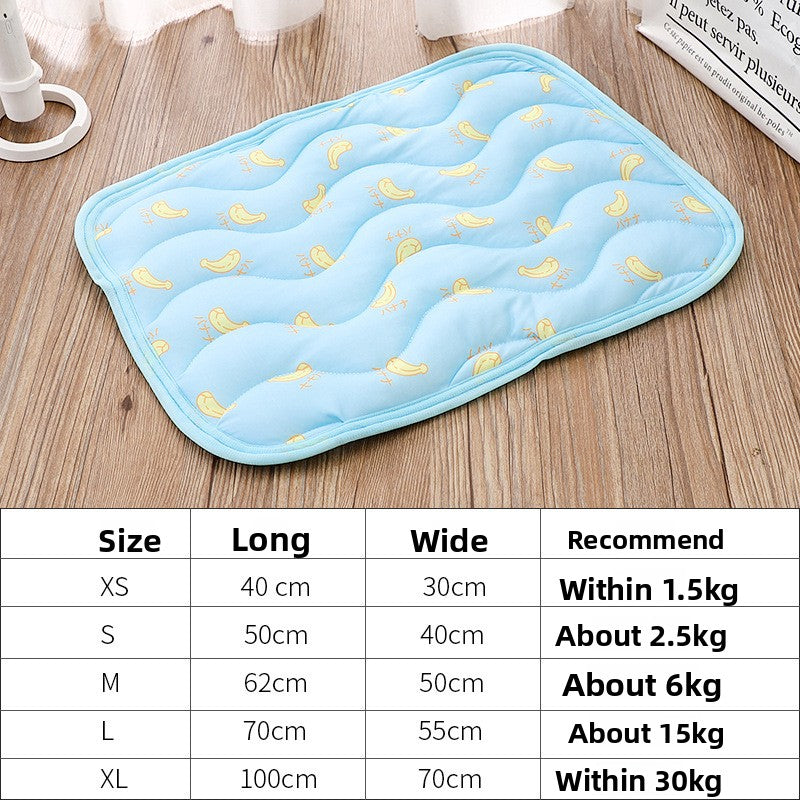 Lightweight summer pet pad with fun prints, product gallery photo