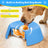 Slow Feed Lick Bowl for Dogs with Non-Slip Spherical Design and Textured Interior