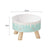 Elevated Pet Food Bowl with Stainless Steel Insert