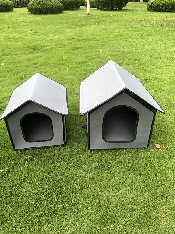 Outdoor waterproof EVA cat house for cats and small dogs, view 6