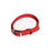 Wipe clean PVC dog collar and lead set shown in several colour options