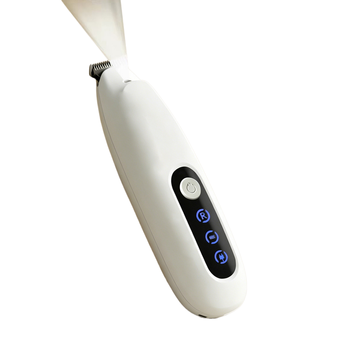 Thumb Grip Precision Trimmer with Wide Blade for Paws and Face