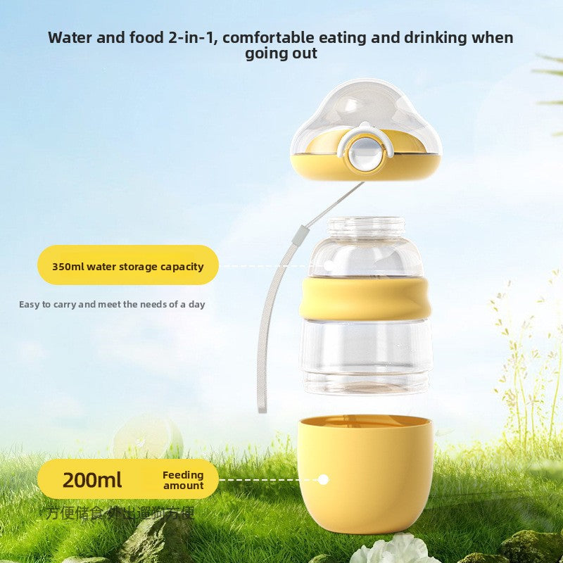Dog outdoor water cup