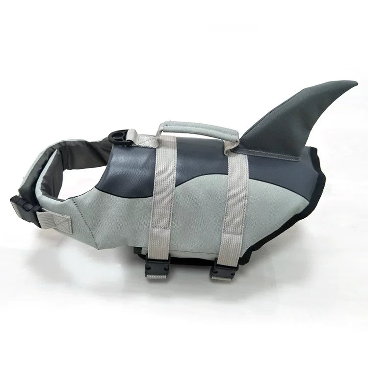 Shark and mermaid dog life jacket, available in 3 styles, image 8