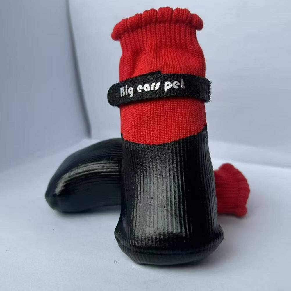 Dog Shoes Paw Protector Boots with Soft Sole, Anti-Scratch