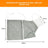 Anti-Scratch Cat Bathing Bag, Extended Grooming Restraint Bag