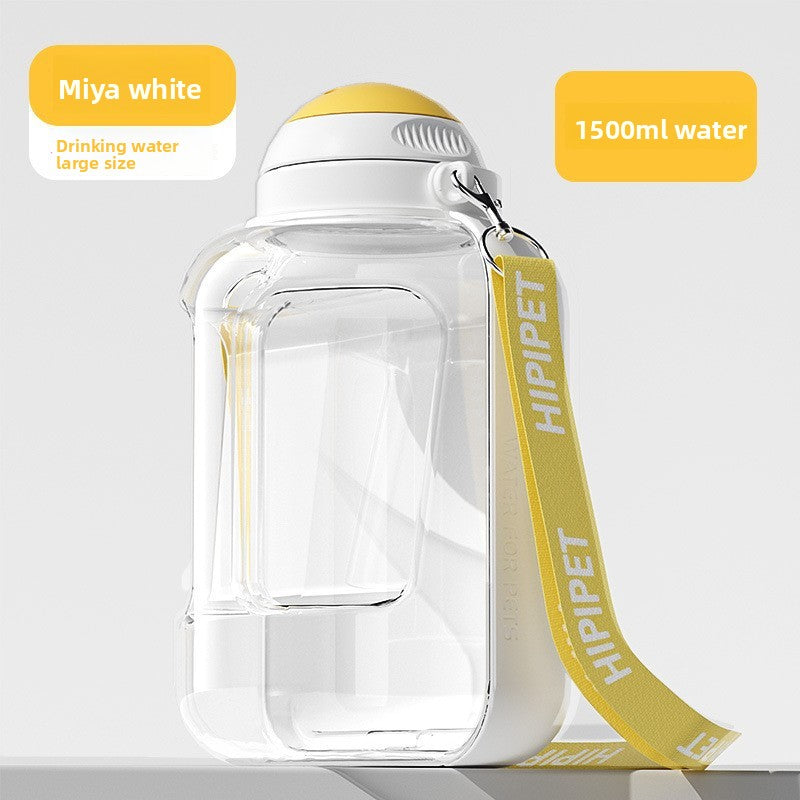 Portable water dispenser for puppies