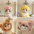 Cute animal headgear hat for cats and small dogs in Lion, front view