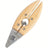 Wooden Handle Stainless Steel Dog Nail Clippers, Anti-Splash