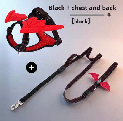 Angel wings dog harness, 5 sizes available from Pet Royale UK