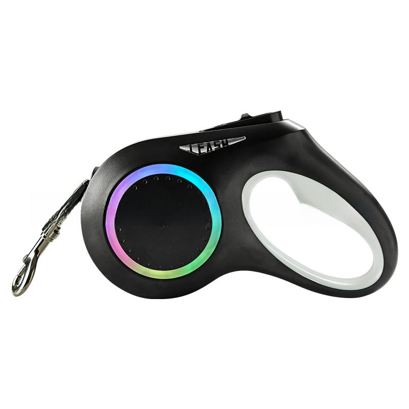 Rechargeable retractable dog lead with LED light, product image 2