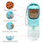 Portable 2-in-1 Dog Water Bottle and Drinking Cup with Leak-Proof Lid