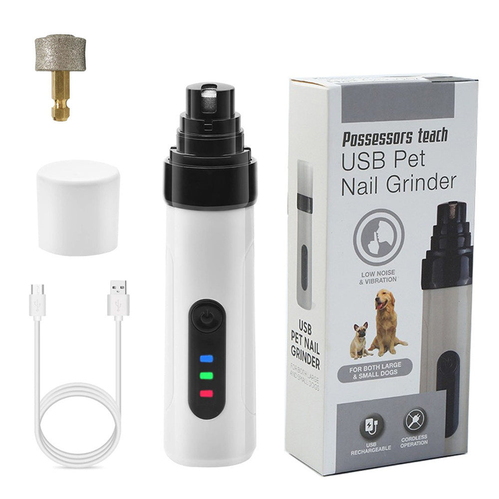 Dual-Speed Nail Grinder with Diamond Head for Dogs and Small Pets
