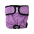 Reusable dog hygiene pants with hook and loop fastening in Female Grey, close-up detail