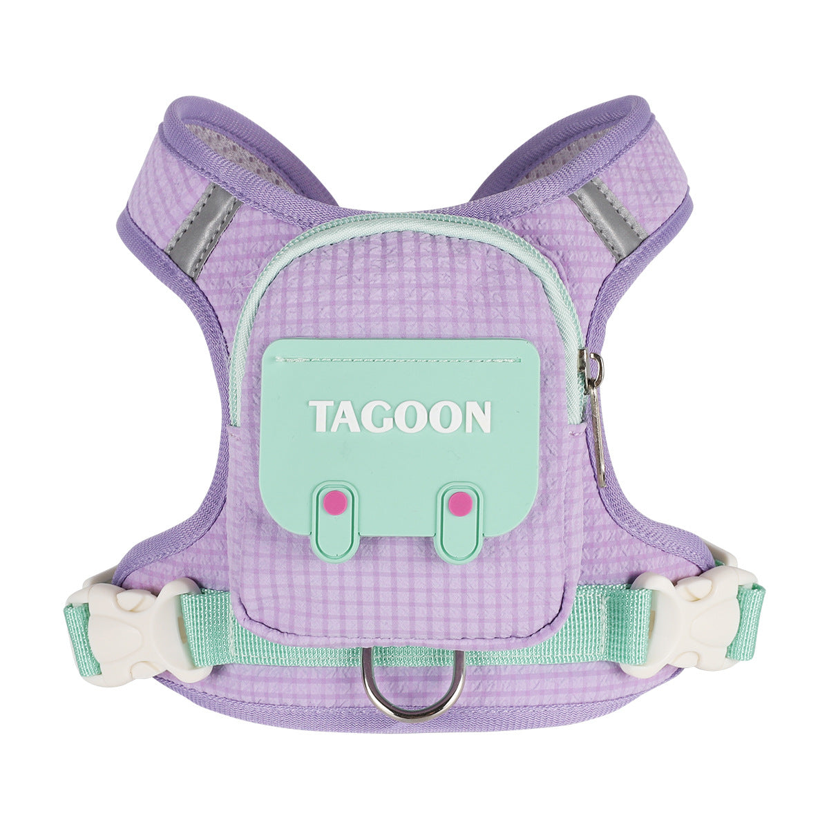 Dog harness with mini backpack and lead, product image 9