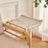 Wall mounted wooden cat hammock with removable padded mat, view 12 of 12