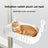Double sided cat window hammock with suction cups and plush cushion, view 1 of 9