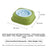 Ceramic Slow Feeder Pet Bowl with Removable Yogurt Box and Non-Slip Base in Seven Colours