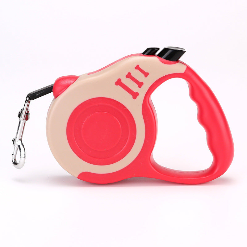 Retractable dog lead with bone print housing, product image 65