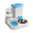 Automatic Pet Feeder and Water Dispenser for Pets with Optional Steel or Ceramic Bowl