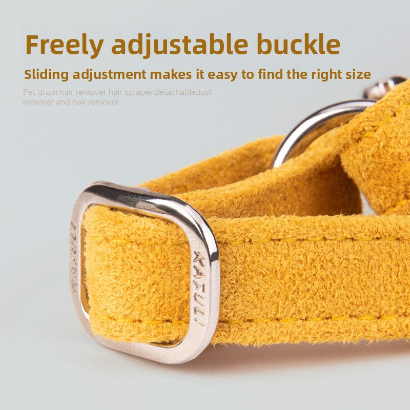 Suede-feel harness and lead for small pets, 3 sizes available