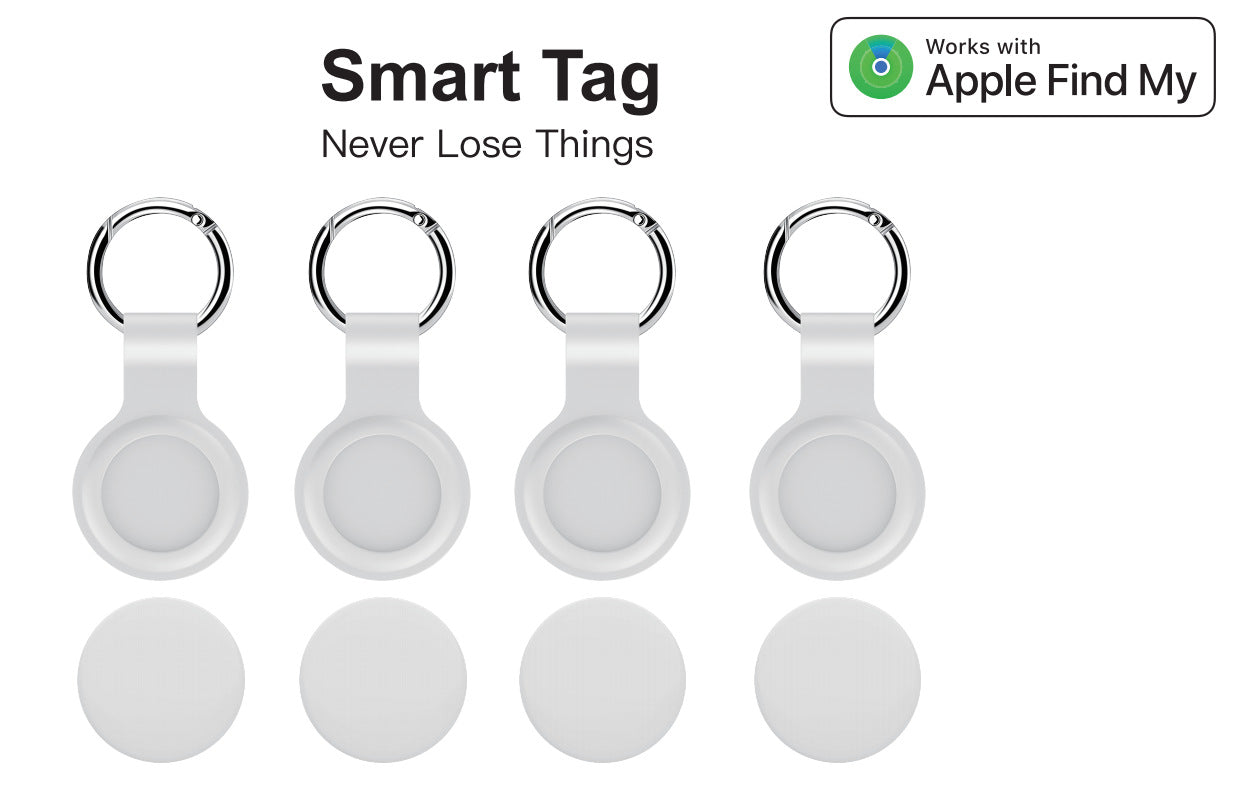 Compact Bluetooth pet locator tag with protective holder, product image 14