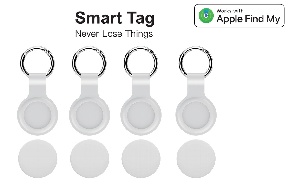Compact Bluetooth pet locator tag with protective holder, product image 14