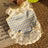 Blue check lace summer vest for small pets for dogs and cats, image 2
