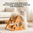 Sisal cat scratching ball on a wooden stand, photo 1 of 7