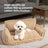 Removable washable plush pet bed with grid mat, photo 3 of 37