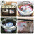 Foldable mesh pet playpen tent, close-up detail view