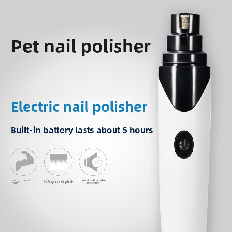 Pet Nail Grinder with LED Light and Up to Six Speeds